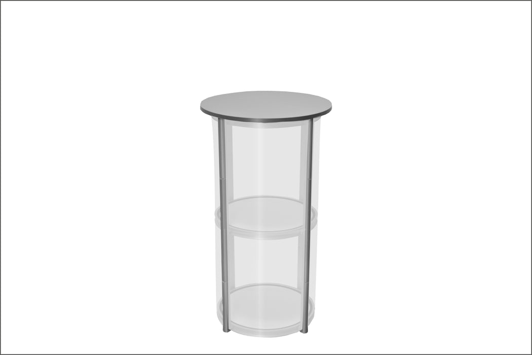 Thekenvitrine C600 rund