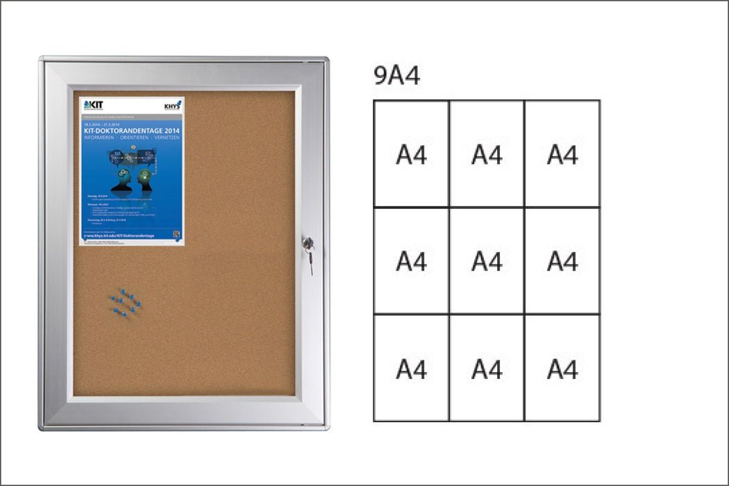 SALE % - Notizvitrine